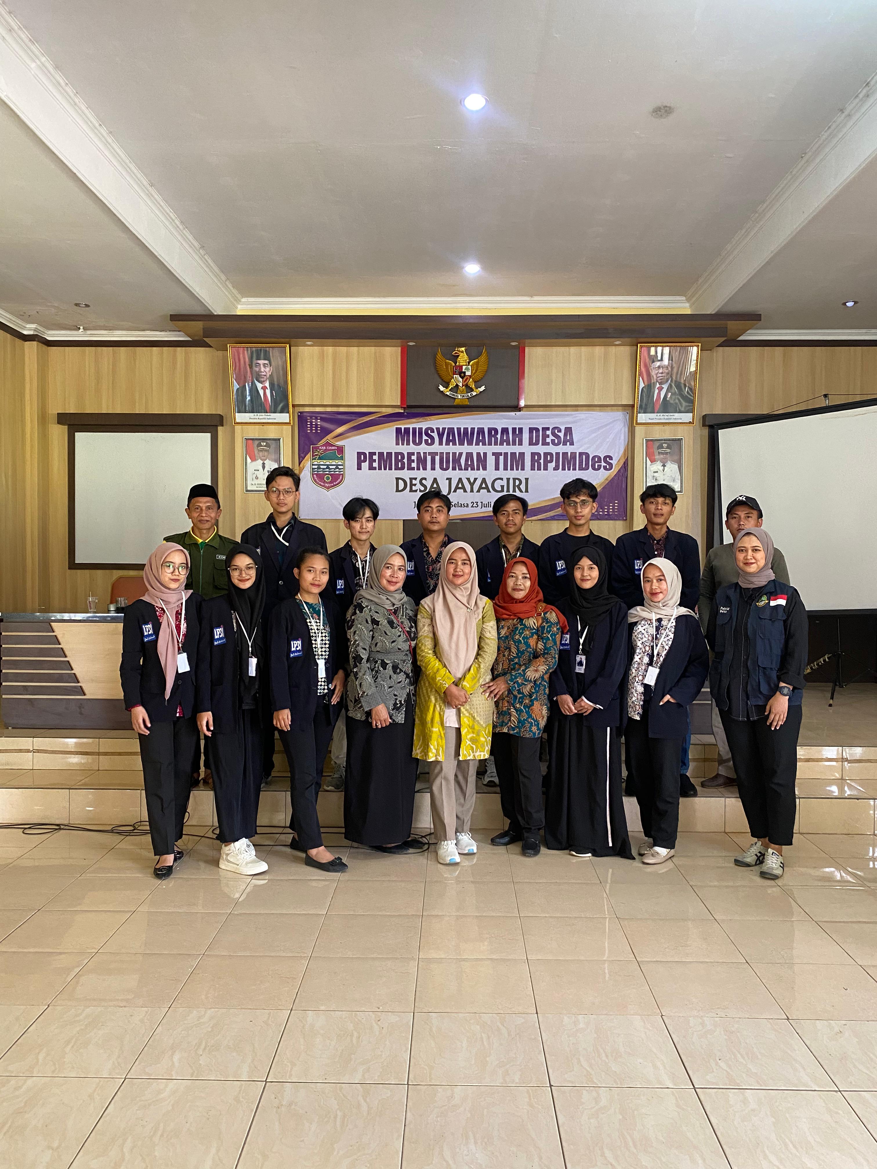 Musyawarah Pembentukan Tim Penyusun RPJMDes
